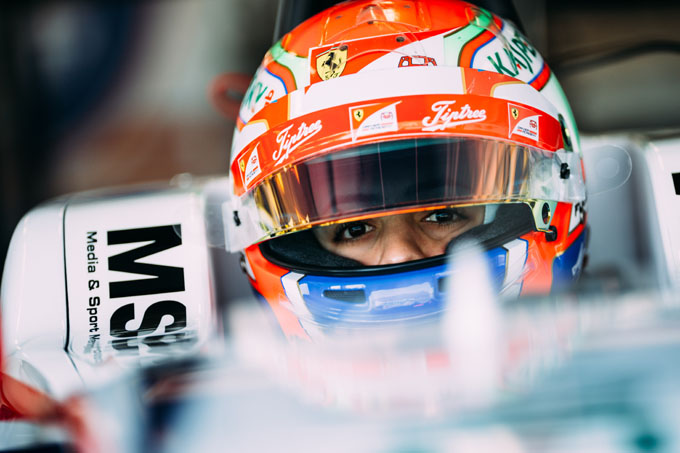 Antonio Fuoco GP3 Series Estoril test